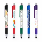 Stylo Colorama Chrome lesté avec stylet