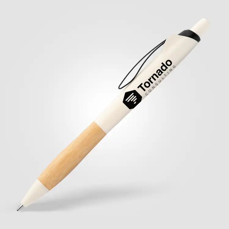 Crest Recycled Plastic FSC Bamboo Grip Pen #11