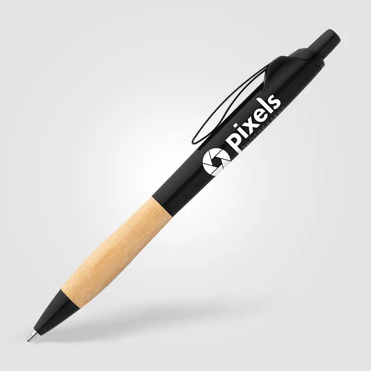 Crest Recycled Plastic FSC Bamboo Grip Pen #4
