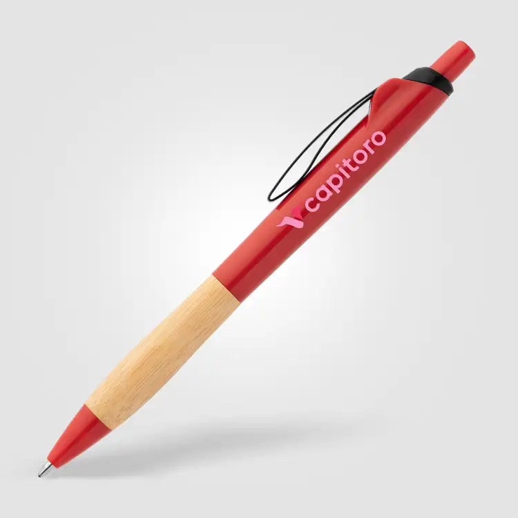 Crest Recycled Plastic FSC Bamboo Grip Pen #5