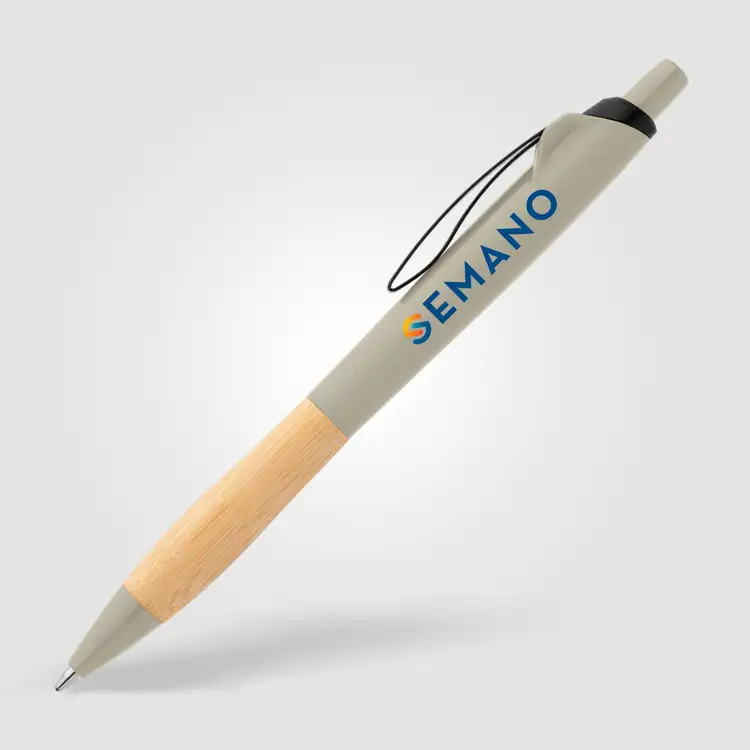 Crest Recycled Plastic FSC Bamboo Grip Pen #9