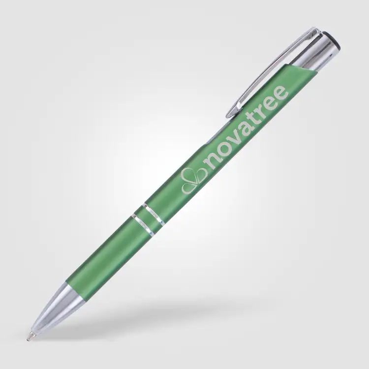 Crosby Matte Aluminum Plunger Pen #14