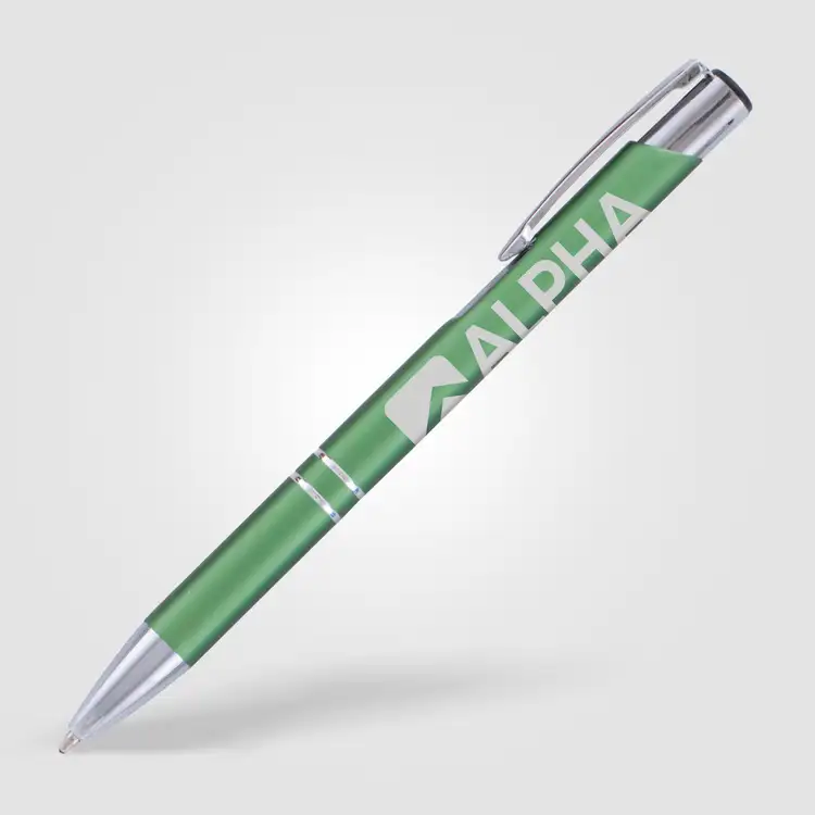 Crosby Matte Aluminum Plunger Pen #15