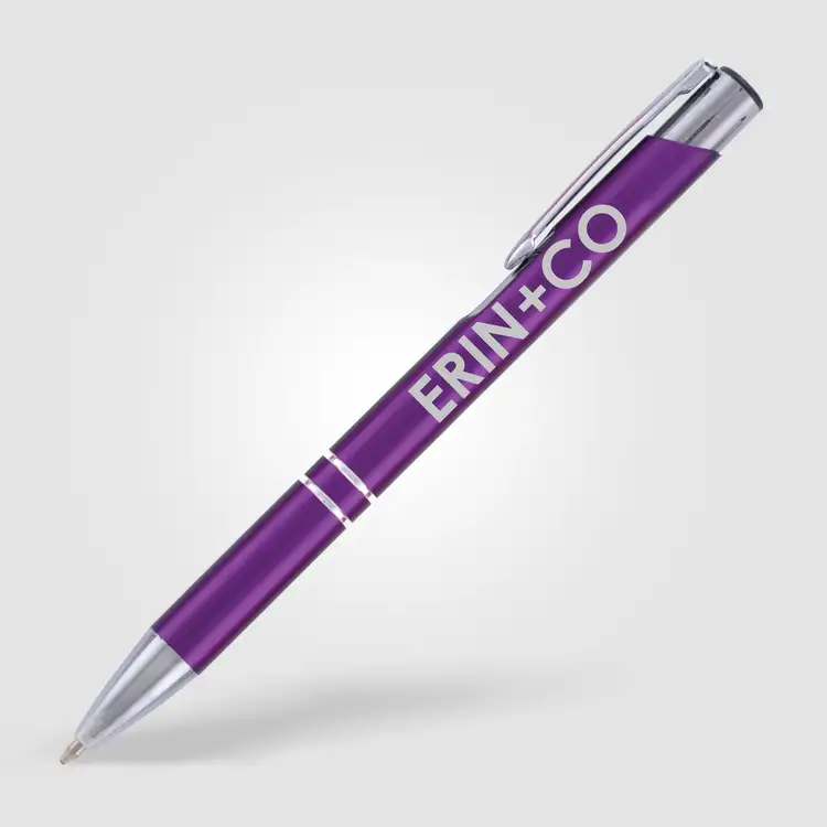 Crosby Matte Aluminum Plunger Pen #20