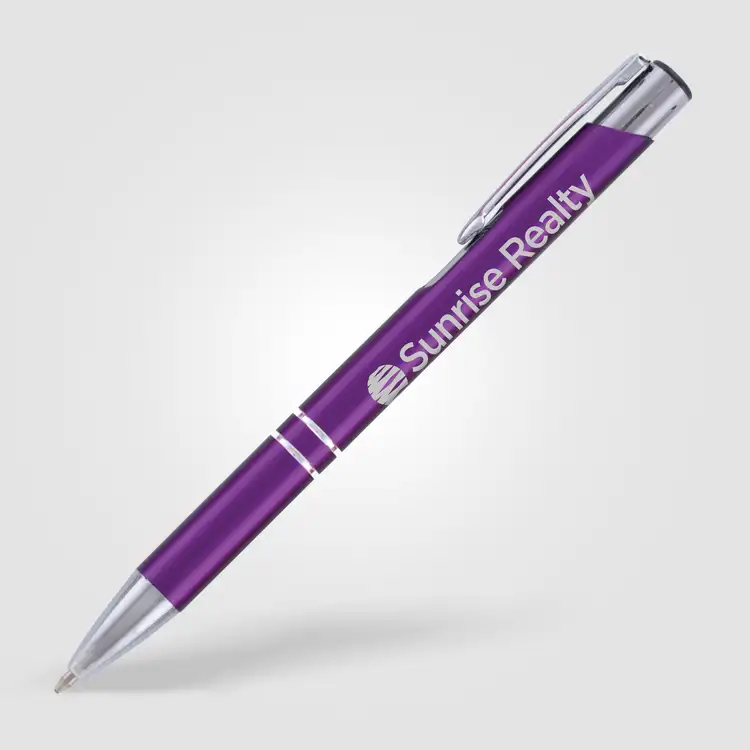 Crosby Matte Aluminum Plunger Pen #22
