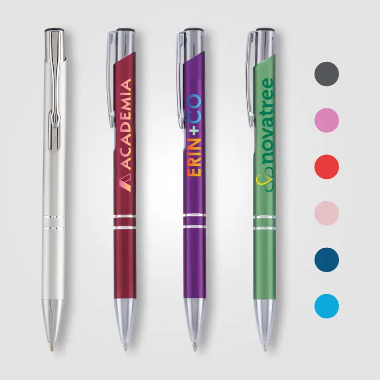 Crosby Matte Aluminum Plunger Pen #3