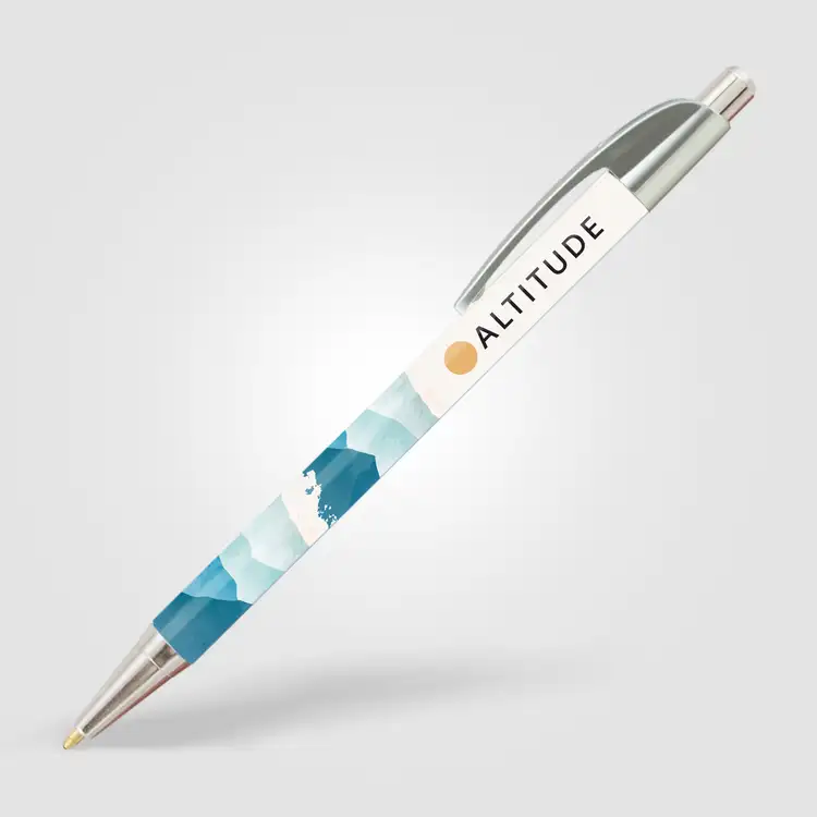 Elite Slim Metallic Chrome Pen #11