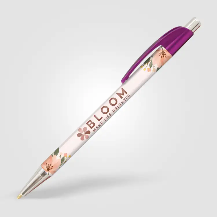 Elite Slim Metallic Chrome Pen #6