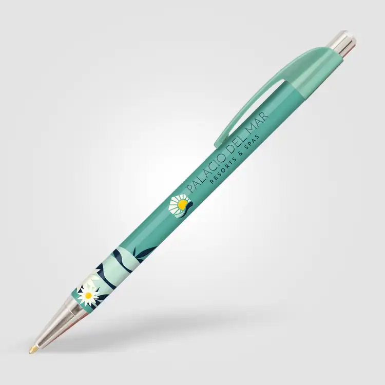 Elite Slim Metallic Chrome Pen #7