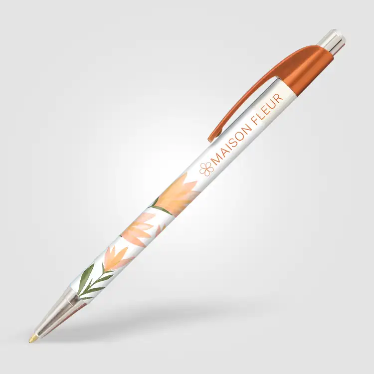 Elite Slim Metallic Chrome Pen #8