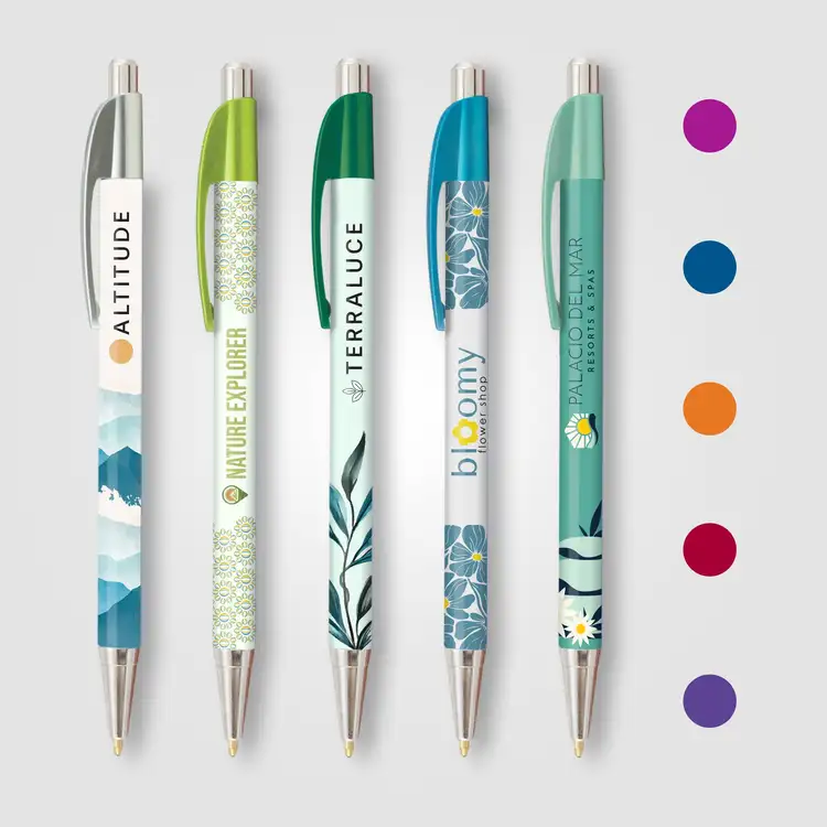 Elite Slim Metallic Chrome Pen