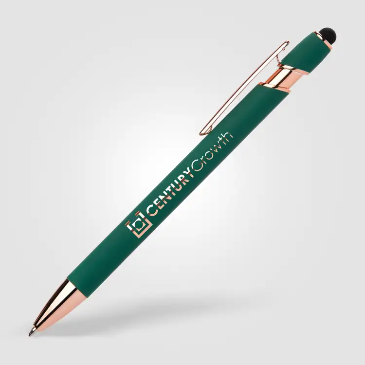 Ellipse Softy Rose Gold Classic Stylus Pen - Laser #4
