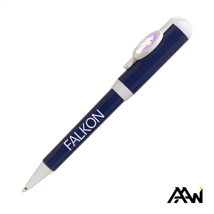 Jumbo Billboard Coloured Twist Pen with Multicolor Print #4