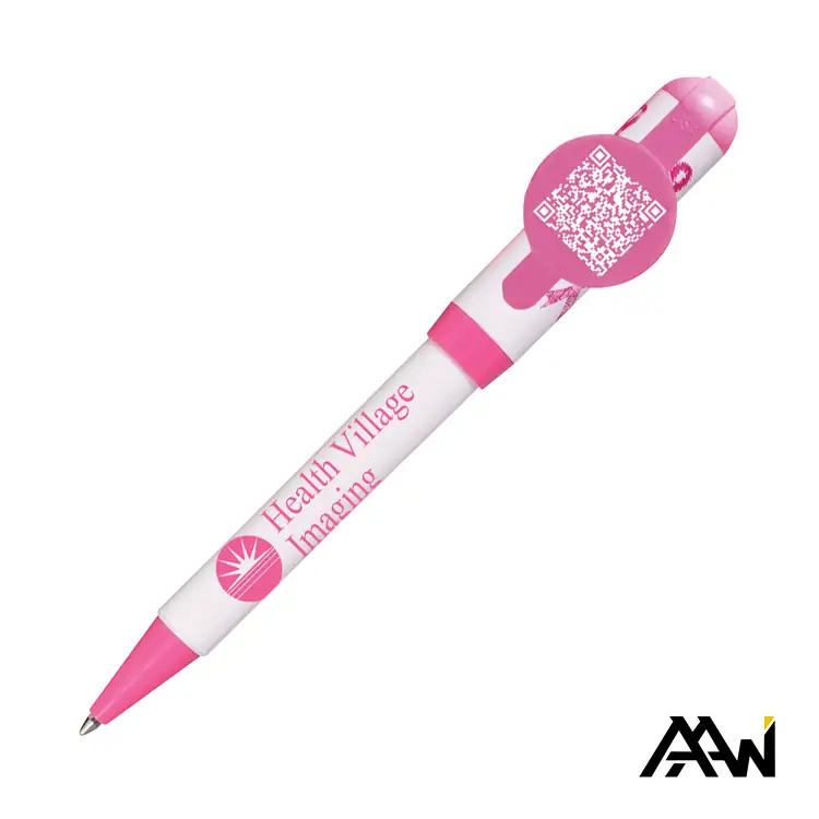 Jumbo QR Billboard Twist Pen with Decorated Cap #2