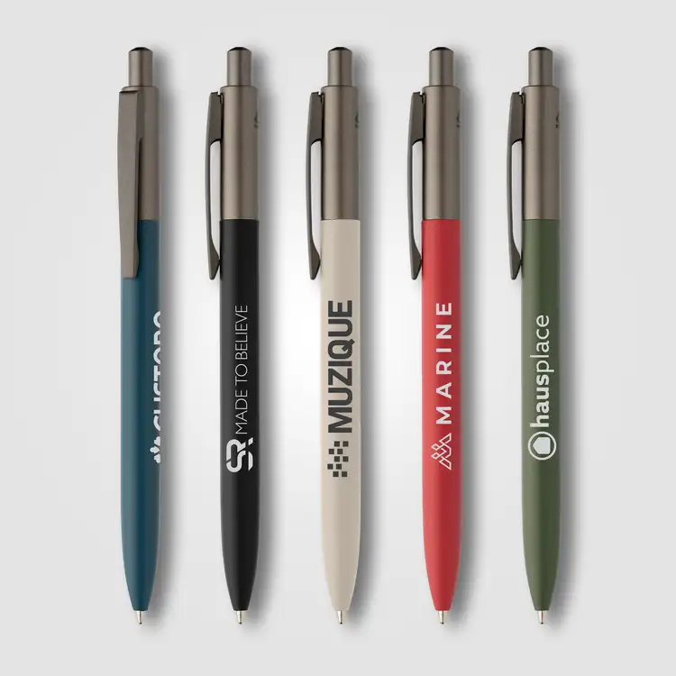 Koro Recycled Aluminum Gunmetal Trim Pen #2
