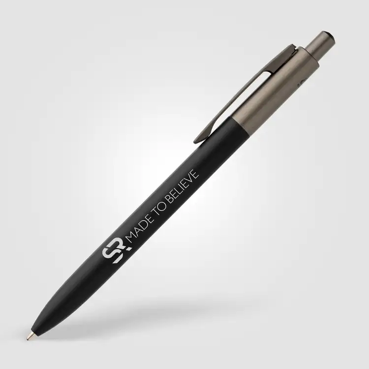 Koro Recycled Aluminum Gunmetal Trim Pen #3