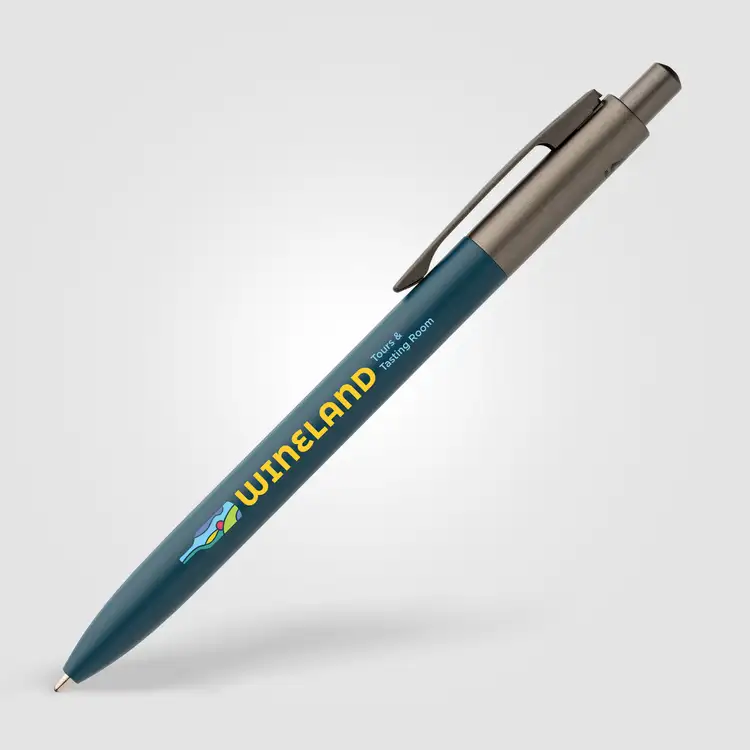 Koro Recycled Aluminum Gunmetal Trim Pen #6