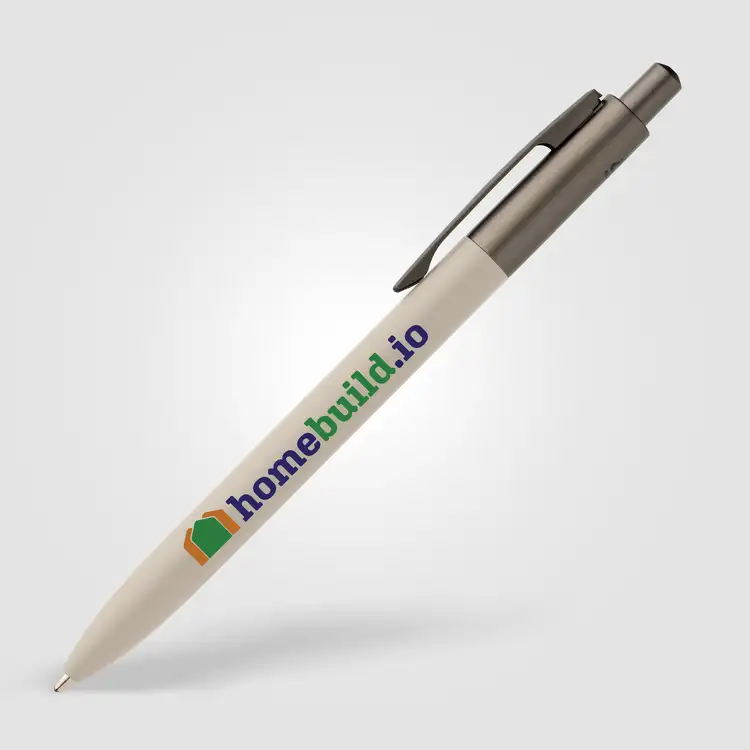 Koro Recycled Aluminum Gunmetal Trim Pen #8