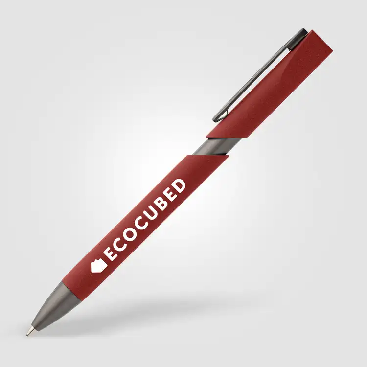 Kyra Recycled Plastic Stone Finish Pen #12