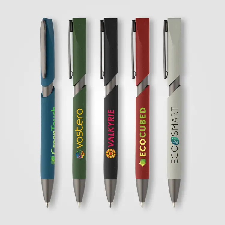 Kyra Recycled Plastic Stone Finish Pen