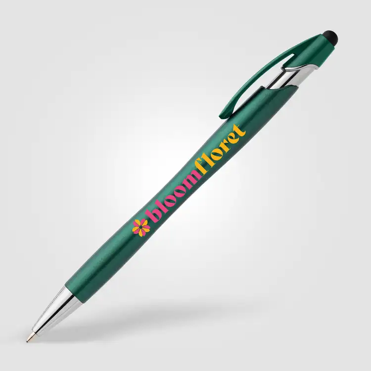 La Jolla Recycled Plastic Metallic Stylus Pen #5