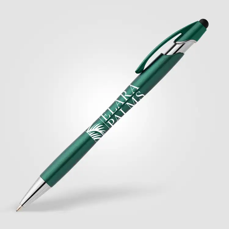 La Jolla Recycled Plastic Metallic Stylus Pen #6