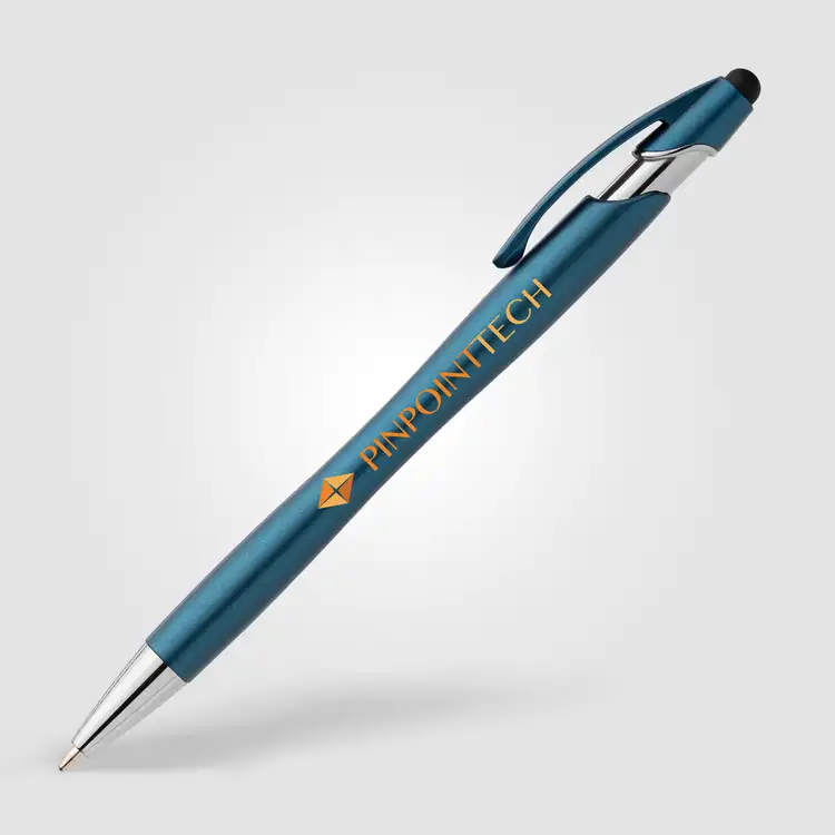 La Jolla Recycled Plastic Metallic Stylus Pen #7