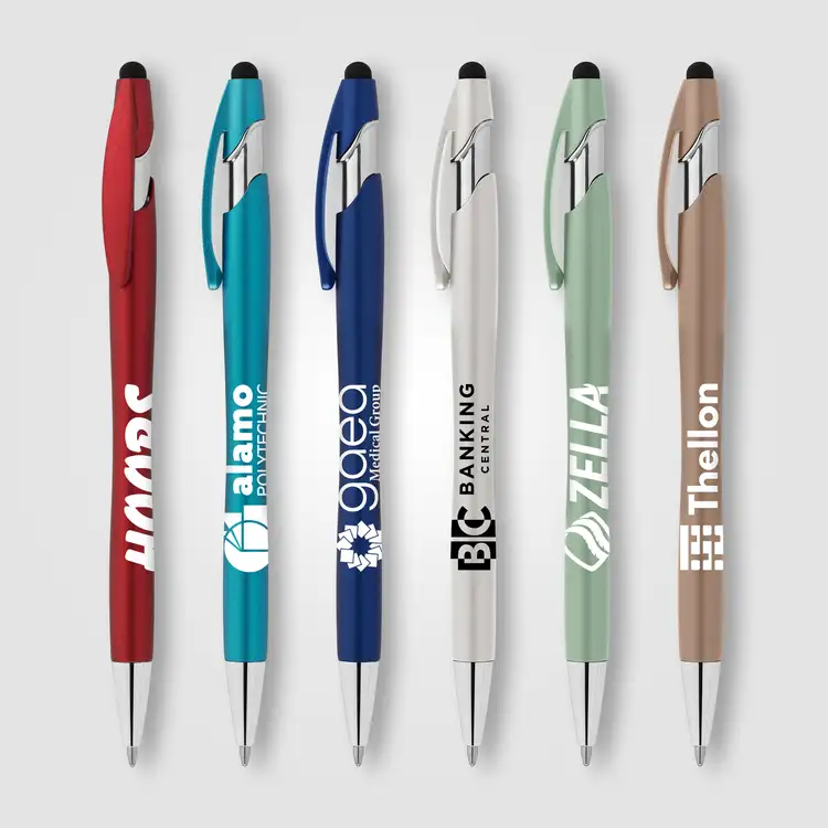 La Jolla Recycled Pen with Stylus + Anti-Fraud Ink #2