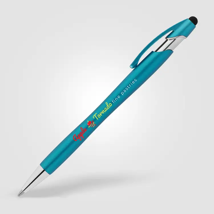 La Jolla Recycled Pen with Stylus + Anti-Fraud Ink #3