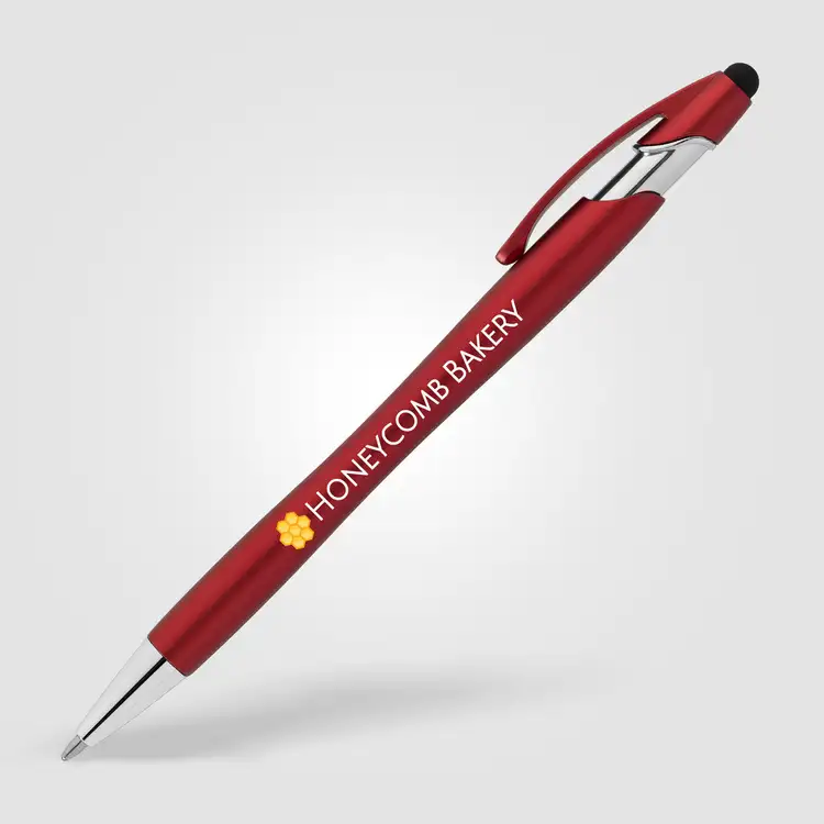 La Jolla Recycled Pen with Stylus + Anti-Fraud Ink #7