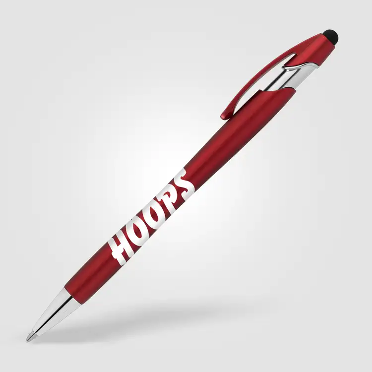 La Jolla Recycled Pen with Stylus + Anti-Fraud Ink #8