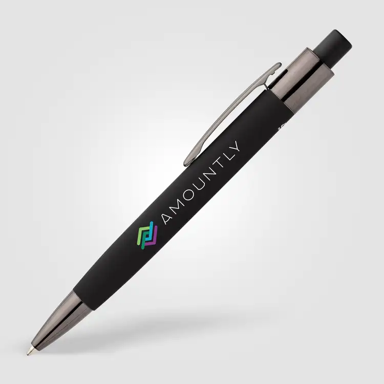 Malmö Recycled Aluminum Soft Touch Barrel Pen #4
