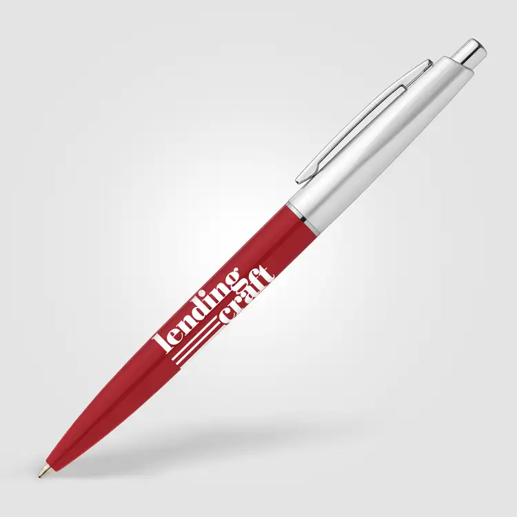 Natori Recycled Plastic Chrome Trim Pen #10