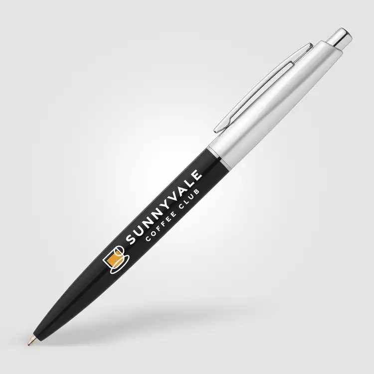 Natori Recycled Plastic Chrome Trim Pen #3