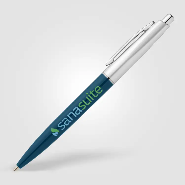 Natori Recycled Plastic Chrome Trim Pen #7