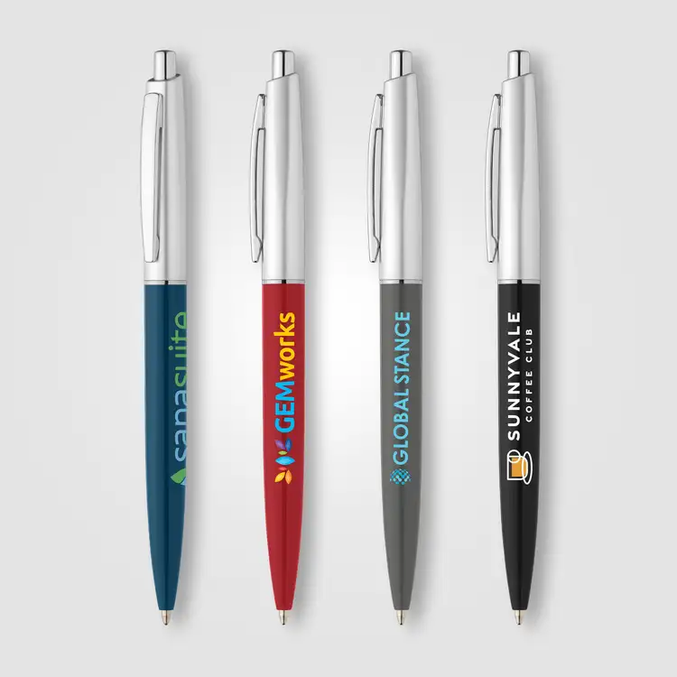 Natori Recycled Plastic Chrome Trim Pen