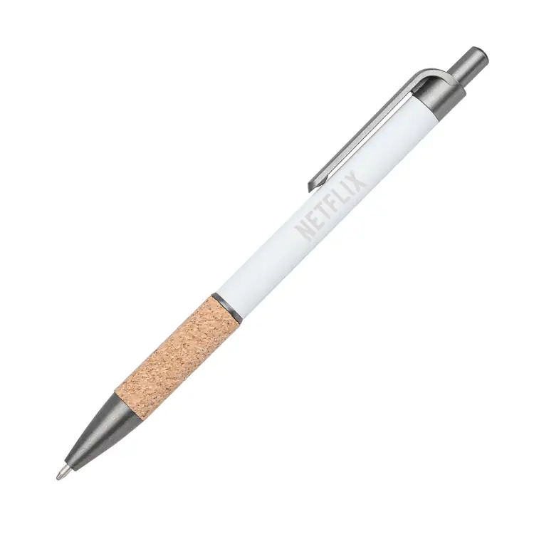 Otto Pen with Cork Grip & Black Ink Refill #8