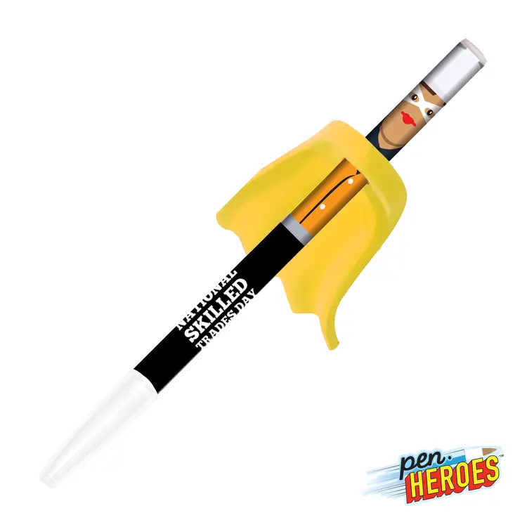 Stylo Pen Heroes Héros locaux pour femme avec cape #6