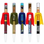 Stylo Pen Heroes Héros locaux pour femme avec cape