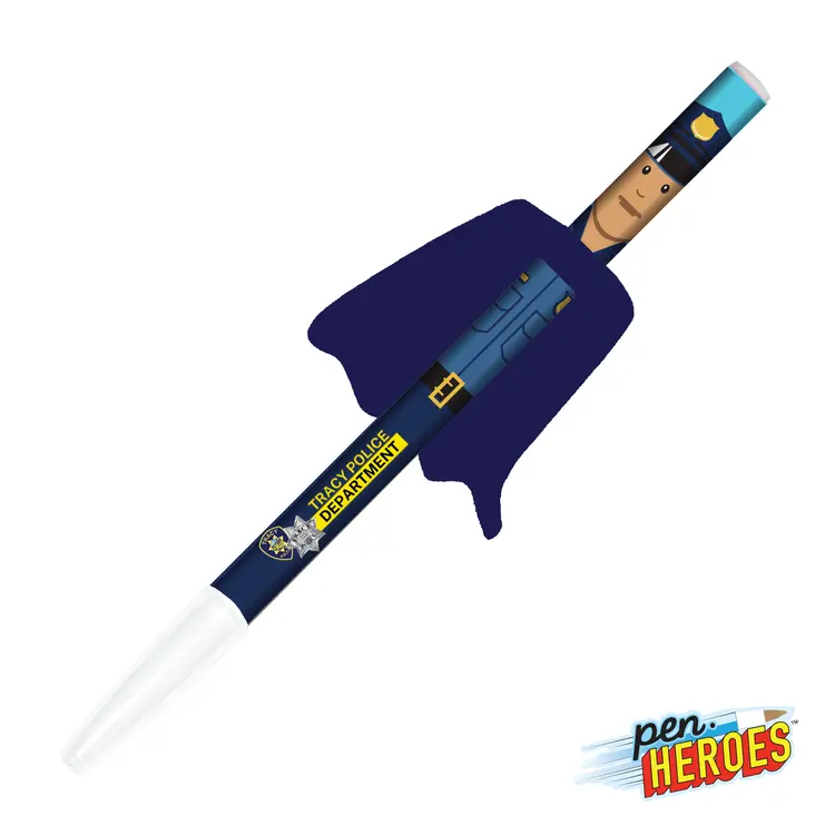 Stylo Pen Heroes Héros locaux pour homme avec cape #4