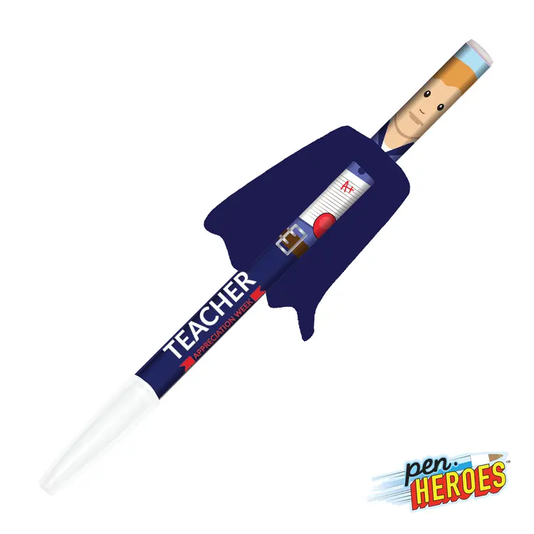 Stylo Pen Heroes Héros locaux pour homme avec cape #5