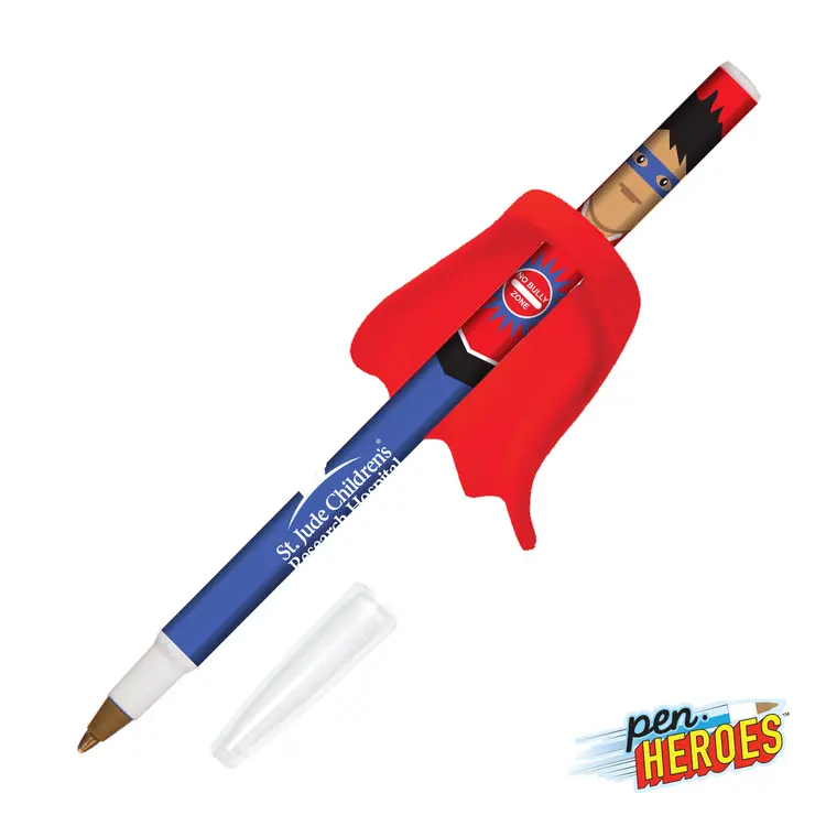 Pen Heroes Awareness Series Male with Cape Pen #4