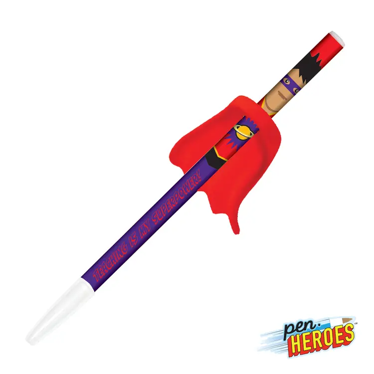 Stylo Pen Heroes Superhéros pour homme avec cape #4