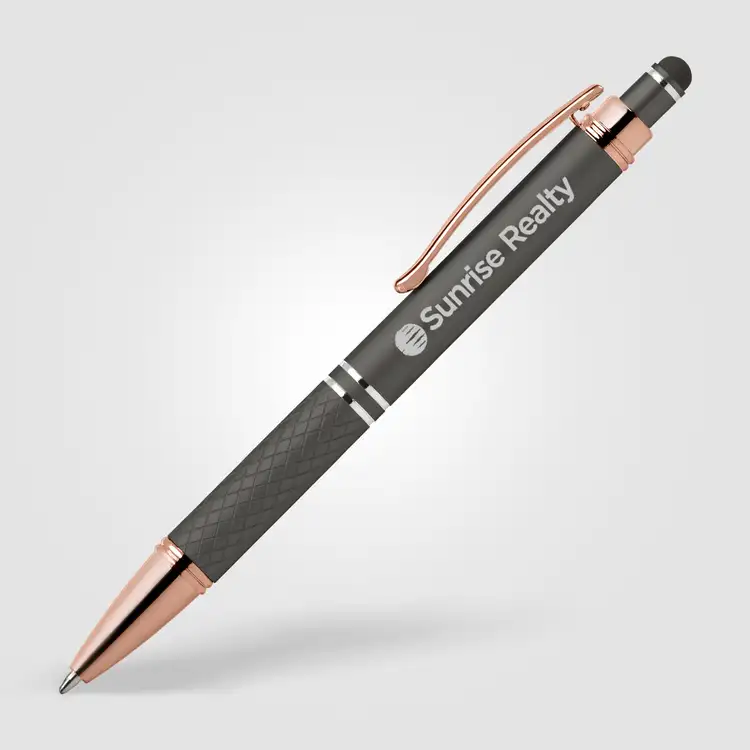 Phoenix Softy Rose Gold Classic Pen with Stylus #10