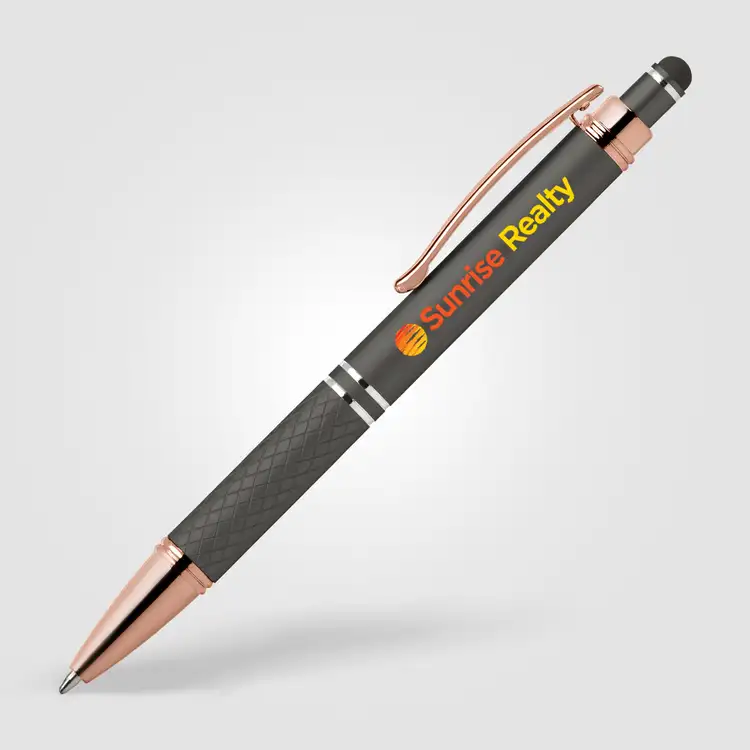 Phoenix Softy Rose Gold Classic Pen with Stylus #11