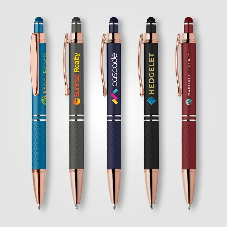 Phoenix Softy Rose Gold Classic Pen with Stylus #2