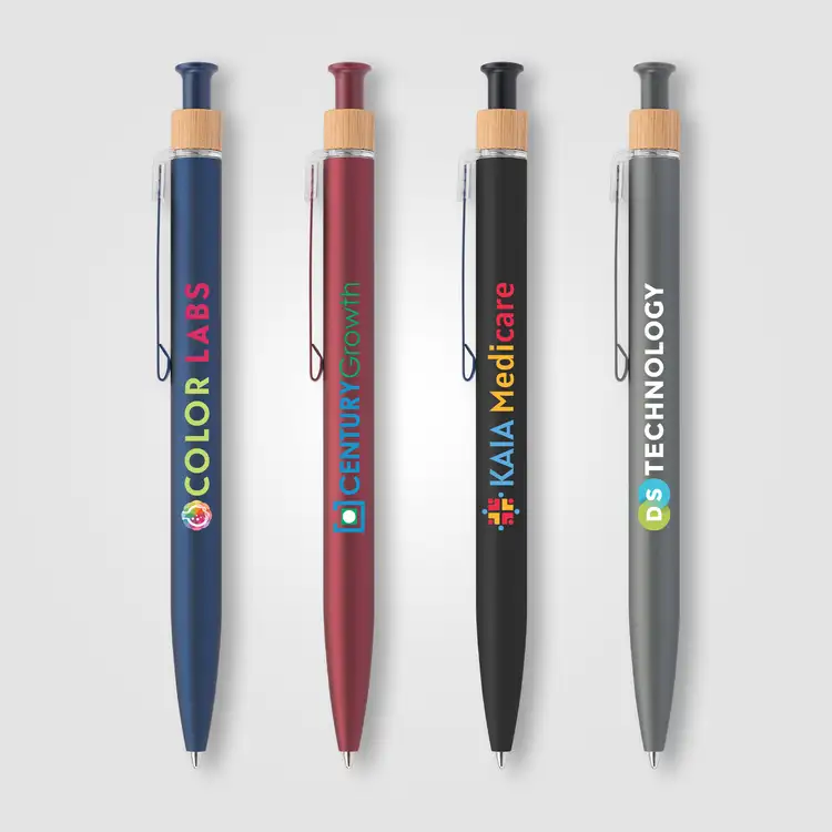 Stylo Reborn Click Softy en aluminium recyclé