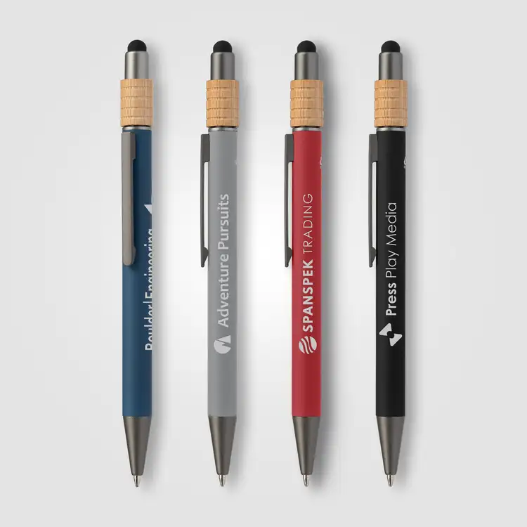 Stylo Reborn Spinner en aluminium recyclé avec stylet #2