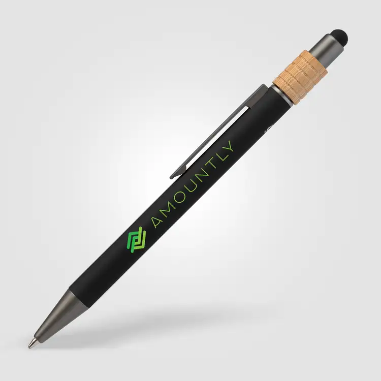 Stylo Reborn Spinner en aluminium recyclé avec stylet #4