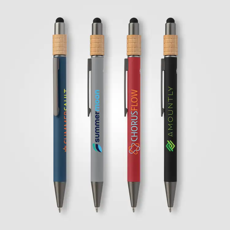 Stylo Reborn Spinner en aluminium recyclé avec stylet